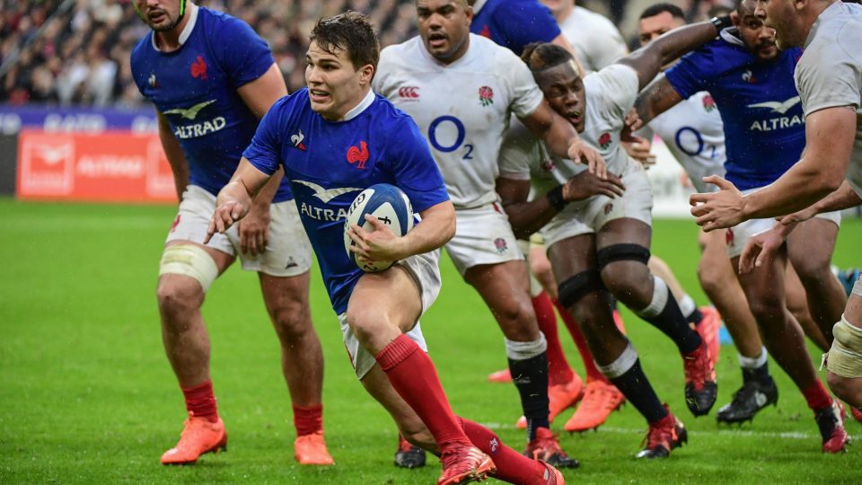 Antoine DUPONT of France during the Six Nations match Tournament between France and England at Stade de France on February 2, 2020 in Paris, France. (Photo by Dave Winter/Icon Sport) - Antoine DUPONT - Stade de France - Paris (France)