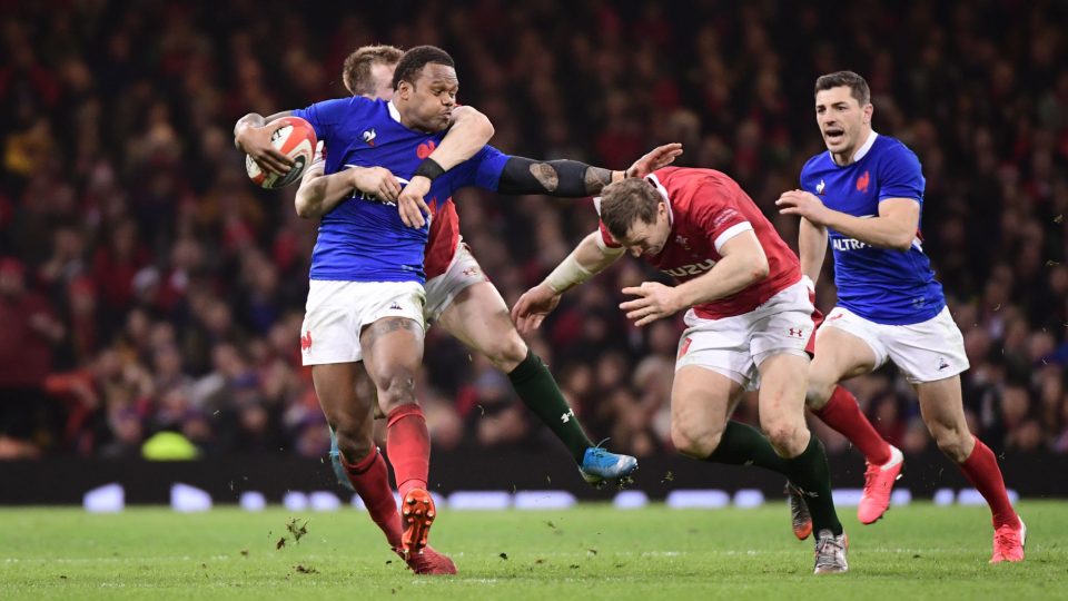 Viri VAKATAWA of France during the Six Nations match between Wales and France on February 22, 2020 in Cardiff, United Kingdom. (Photo by Dave Winter/Icon Sport) - Viri VAKATAWA - Millennium Stadium - Cardiff (Pays de Galles)