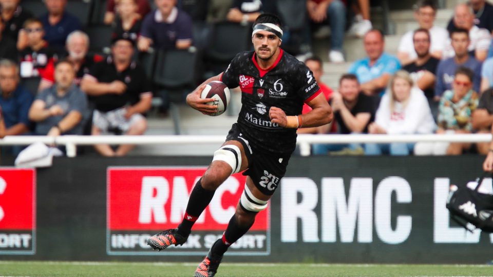 Dylan CRETIN of Lyon during the Top 14 match between Lyon and La Rochelle at MATMUT Stadium on October 2, 2021 in Lyon, France. (Photo by Romain Biard/Icon Sport) - Dylan CRETIN - Matmut Stadium - Lyon (France)