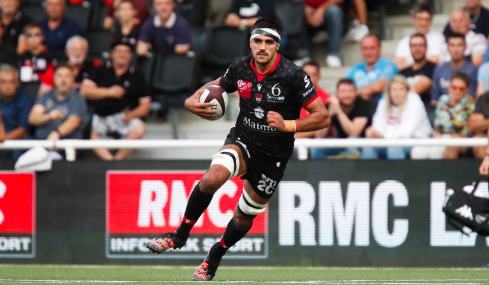Dylan CRETIN of Lyon during the Top 14 match between Lyon and La Rochelle at MATMUT Stadium on October 2, 2021 in Lyon, France. (Photo by Romain Biard/Icon Sport) - Dylan CRETIN - Matmut Stadium - Lyon (France)