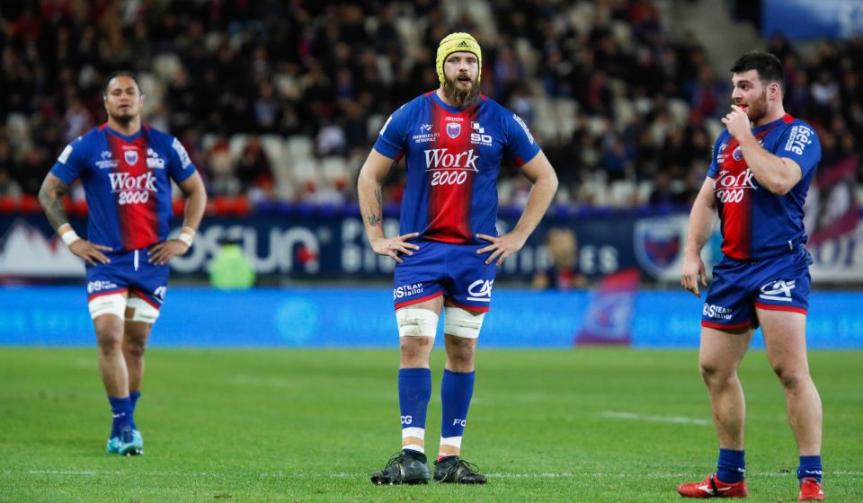 Mickael CAPELLI of Grenoble during the Pro D2 match between Grenoble and Oyonnax at Stade des Alpes on December 19, 2019 in Grenoble, France. (Photo by Romain Biard/Icon Sport) - Mickael CAPELLI - Stade des Alpes - Grenoble (France)