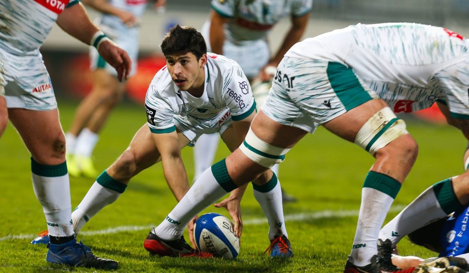 Thibault Daubagna de Pau during the Top 14 match between Castres Olympique and Section Paloise on February 22, 2020 in Castres, France. (Photo by Laurent Frezouls/Icon Sport) - Thibault DAUBAGNA - Stade Pierre Fabre - Castres (France)