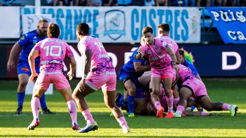 Arthur COVILLE of Stade Francais during the Top 14 match between Castres and Stade Francais on September 13, 2020 in Castres, France. (Photo by Laurent Frezouls/Icon Sport) - Stade Pierre Fabre - Castres (France)
