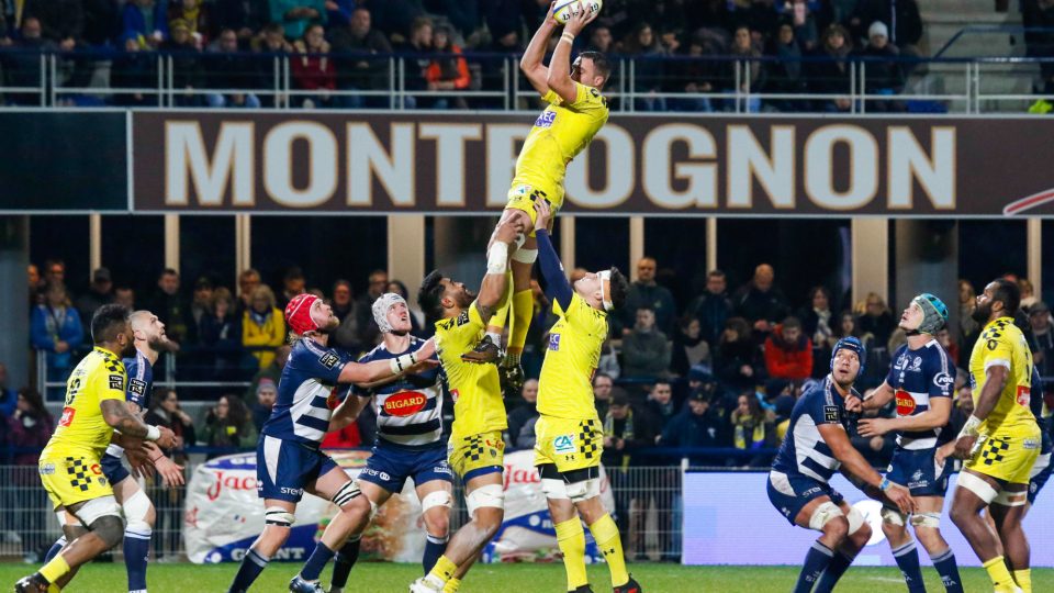 Alexandre LAPANDRY of Clermont during the Top 14 match between Clermont and Agen at Stade Marcel Michelin on November 30, 2019 in Clermont-Ferrand, France. (Photo by Romain Biard/Icon Sport) - Alexandre LAPANDRY - Stade Marcel Michelin - Clermont Ferrand (France)