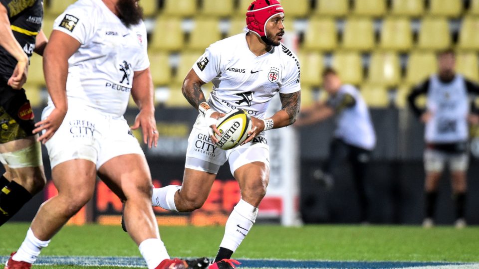 Pita AHKI of Stade Toulousain during the Top 14 match between La Rochelle and Toulouse on February 27, 2021 in La Rochelle, France. (Photo by Hugo Pfeiffer/Icon Sport) - Pita AHKI - Stade Marcel-Deflandre - La Rochelle (France)