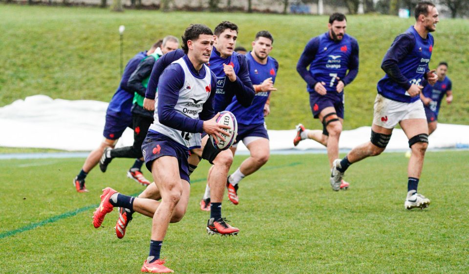 Nicolas Depoortere of France during the training session of the France team on February 7, 2024 in Marcoussis, France. (Photo by Dave Winter/Icon Sport)