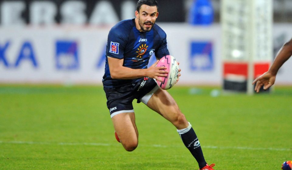 Geoffrey DOUMAYROU - 09.09.2011 - Stade Francais / Montpellier - 3eme journee de Top 14. Photo: Dave Winter / Icon Sport.