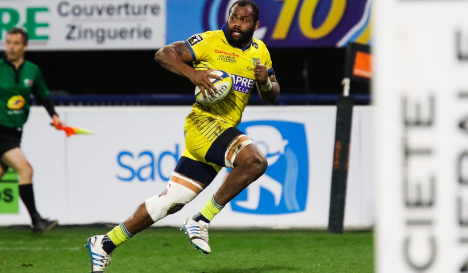 Peceli YATO of Clermont during the Top 14 match between Clermont and Bayonne at Marcel-Michelin stadium on February 20, 2021 in Clermont-Ferrand, France. (Photo by Romain Biard/Icon Sport) - Stade Marcel Michelin - Clermont Ferrand (France)