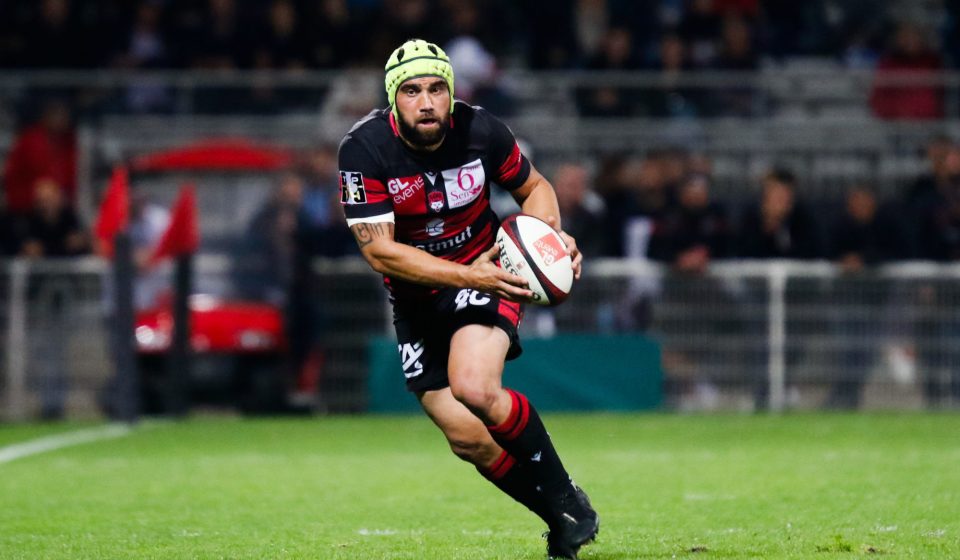 Charlie NGATAI of Lyon during the Top 14 match between Lyon and Pau at Gerland Stadium on October 12, 2019 in Lyon, France. (Photo by Romain Biard/Icon Sport) - Charlie NGATAI - Matmut Stadium - Lyon (France)