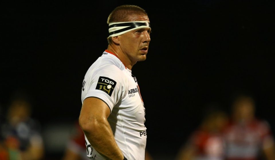 Imanol Harinordoquy  - 07.08.2015 - Toulouse / Racing Metro - Match de preparation 2015/2015