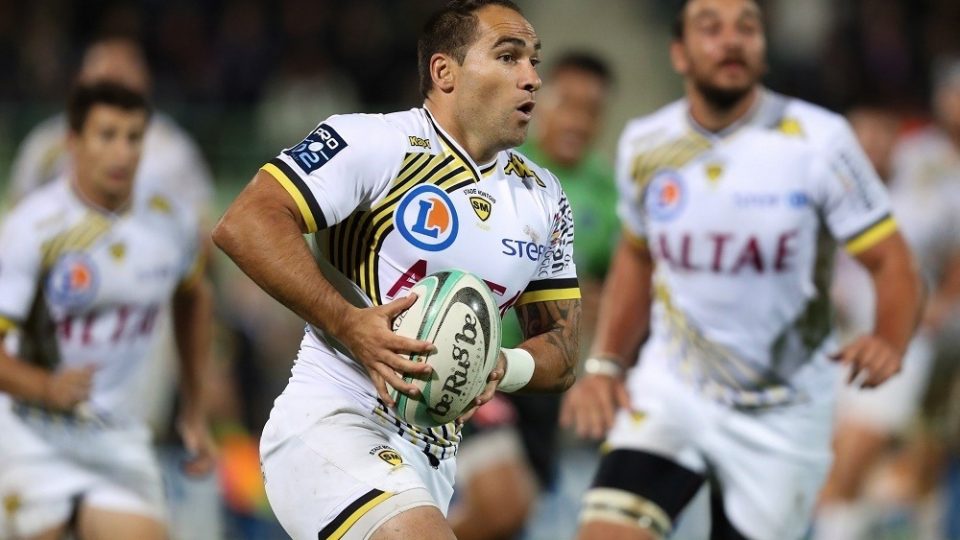 Matthew James of Mont de Marsan during the Pro D2 rugby match between Montauban and Mont de Marsan on September 16th 2016