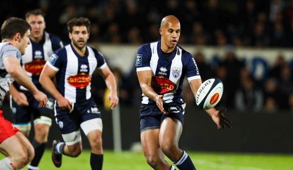 Burton Francis of Agen during the Pro D2 Match between SU Agen and Oyonnax on March 23, 2017 in Agen, France. (Photo by Manuel Blondeau/Icon Sport)