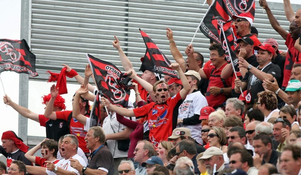Ambiance Supporters - 24.05.2009 - Agen / Oyonnax - 1/2 Finale Championnat France ProD2 - Agen