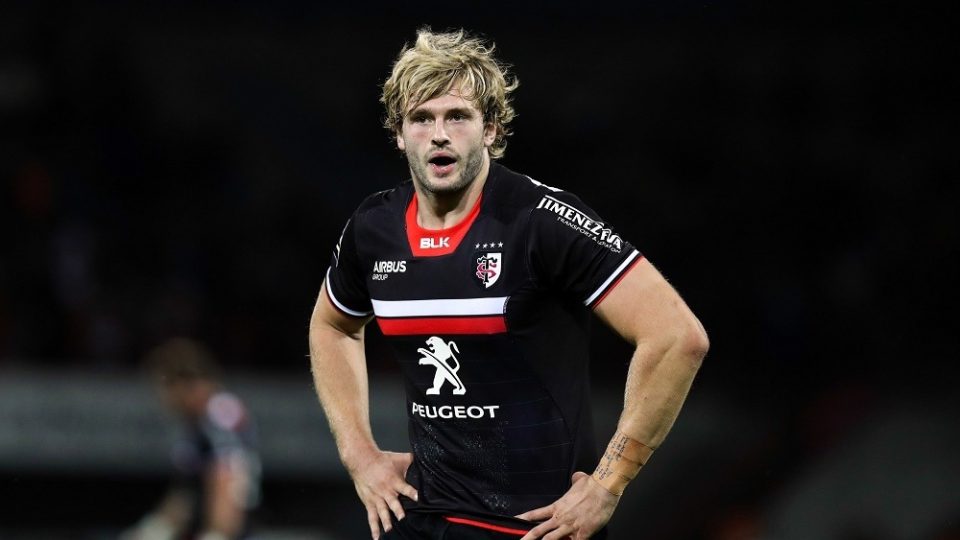 Richie Gray of Stade Toulousain during the Top 14 match between Stade Toulousain and Stade Francais Paris at Stade Ernest Wallon on September 24, 2016 in Toulouse, France. (Photo by Manuel Blondeau/Icon Sport )