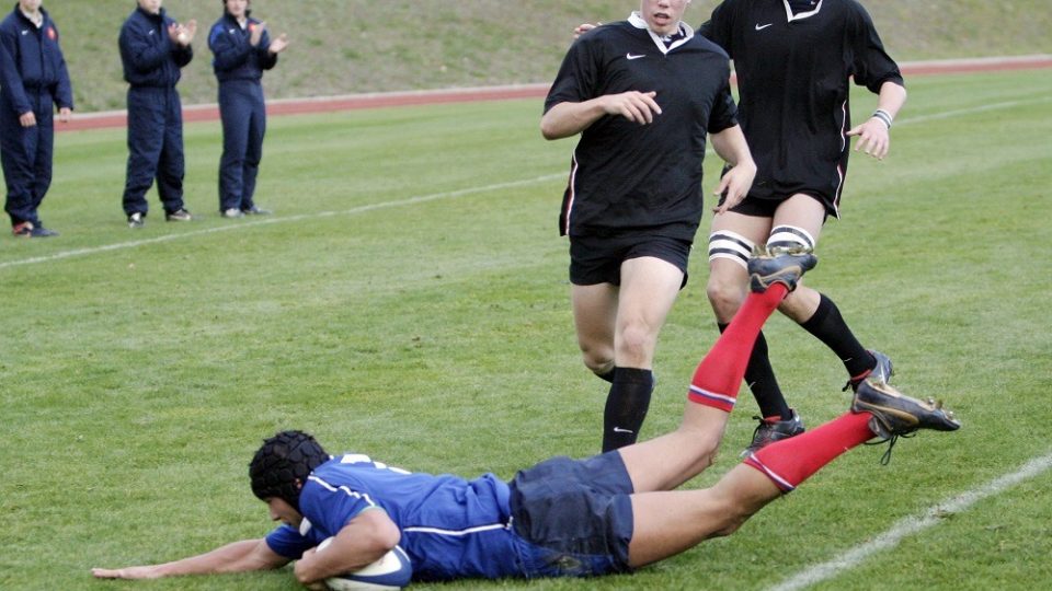 Rudy AUREJAC - 24.11.2007 - France -18ans / Selection universites anglaises - Match amical des moins de 18 ans - Marcoussis