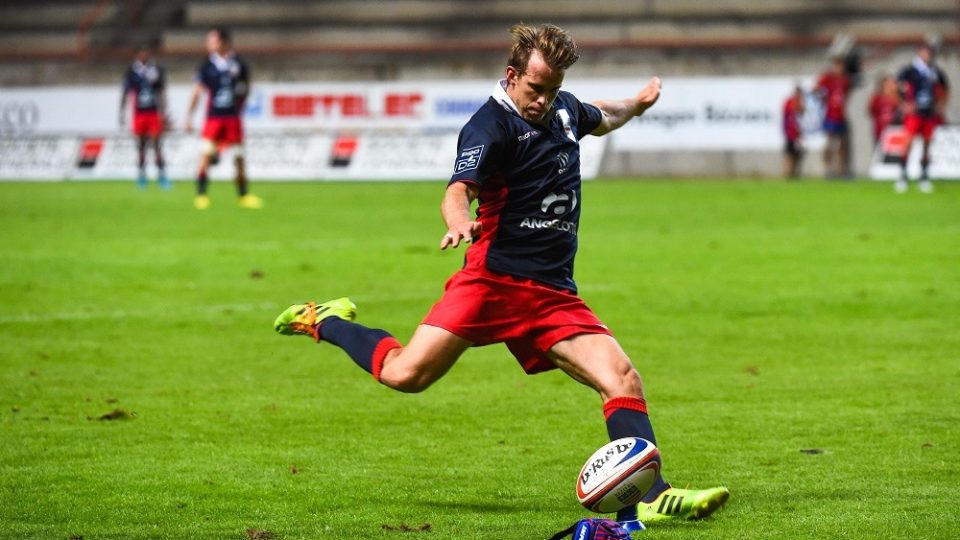 Lachie Munro  - 03.09.2015 - Beziers / Lyon OU - 3eme journee de Pro D2