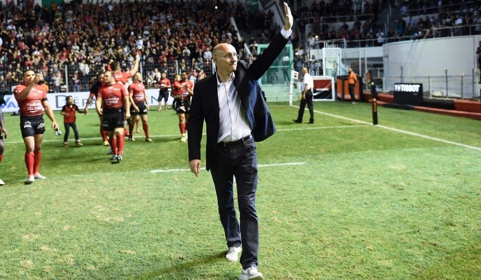 Bernard Laporte Coach of Toulon during the rugby Top 14 match between Toulon and Union Begles Bordeaux at Stade Mayol on June 5, 2016 in Toulon, France. (Photo by Alexandre Dimou/Icon Sport)