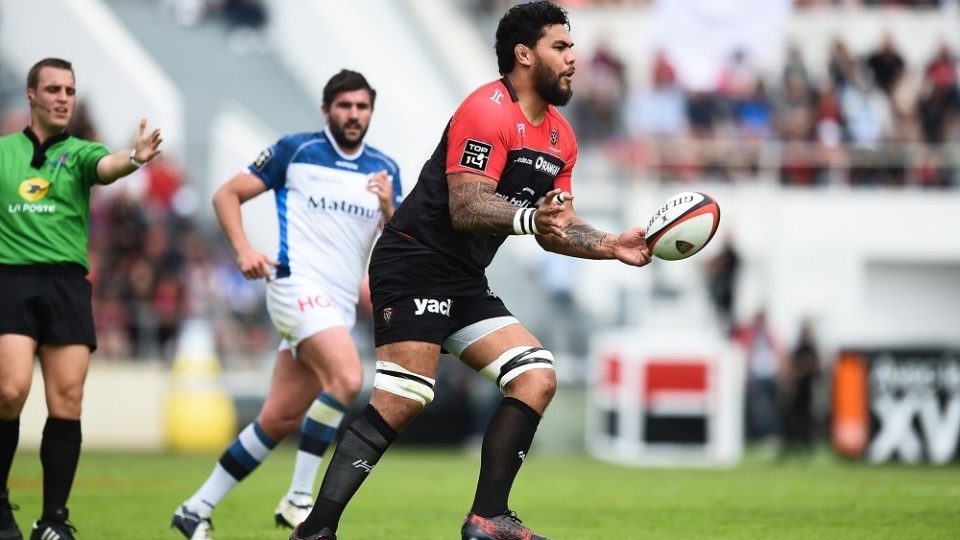 Romain Taofifenua of Toulon during the Top 14 match between Rc Toulon and Castres Olympique on April 15, 2017 in Toulon, France. (Photo by Alexandre Dimou/Icon Sport)