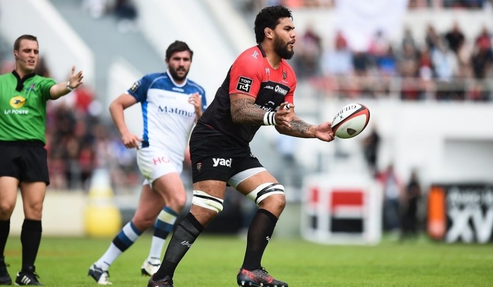 Romain Taofifenua of Toulon during the Top 14 match between Rc Toulon and Castres Olympique on April 15, 2017 in Toulon, France. (Photo by Alexandre Dimou/Icon Sport)
