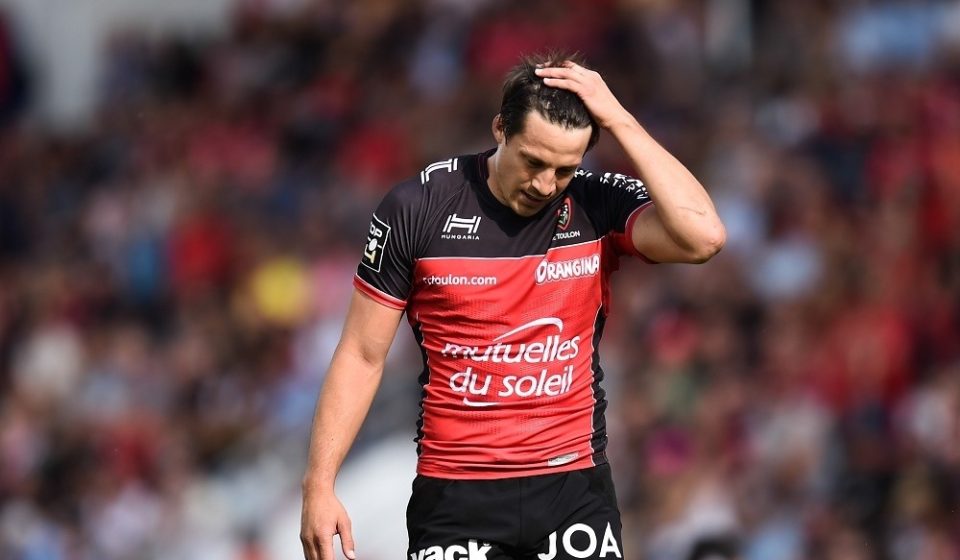 Francois Trinh Duc of Toulon during the Top 14 match between Toulon and Clermont at  on September 25, 2016 in Toulon, France. (Photo by Alexandre Dimou/Icon Sport)