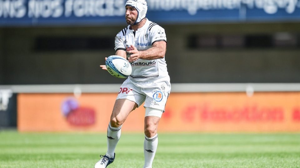 Romain Cabannes of Brive during the Top 14 match between Montpellier and Brive at Altrad Stadium on September 25, 2016 in Montpellier, France. (Photo by Alexandre Dimou/Icon Sport )
