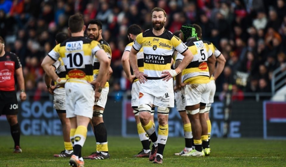 Jason Eaton of La Rochelle during the French Top 14 match between Toulon and La Rochelle on January 28, 2017 in Toulon, France. (Photo by Alexandre Dimou/Icon Sport )