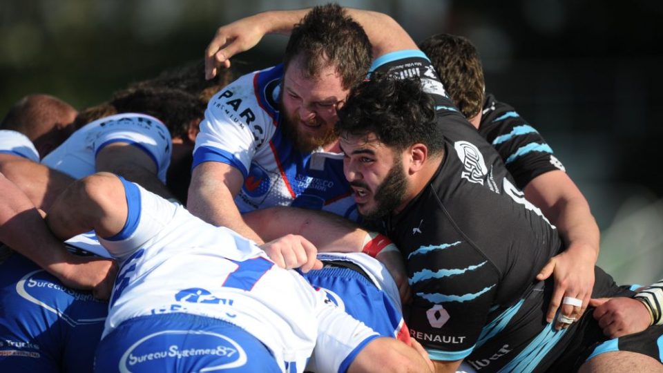 Jawad Gueddouri of Massy during the Federale 1 match between Massy and Limoges on Mars 24, 2017 in Massy, France. ( Photo by Andre Ferreira / Icon Sport )