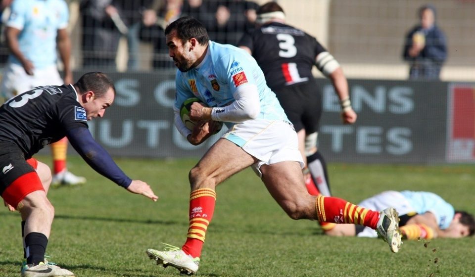 David MARTY - 08.02.2015 - Perpignan / Biarritz - 20e journee Pro D2
