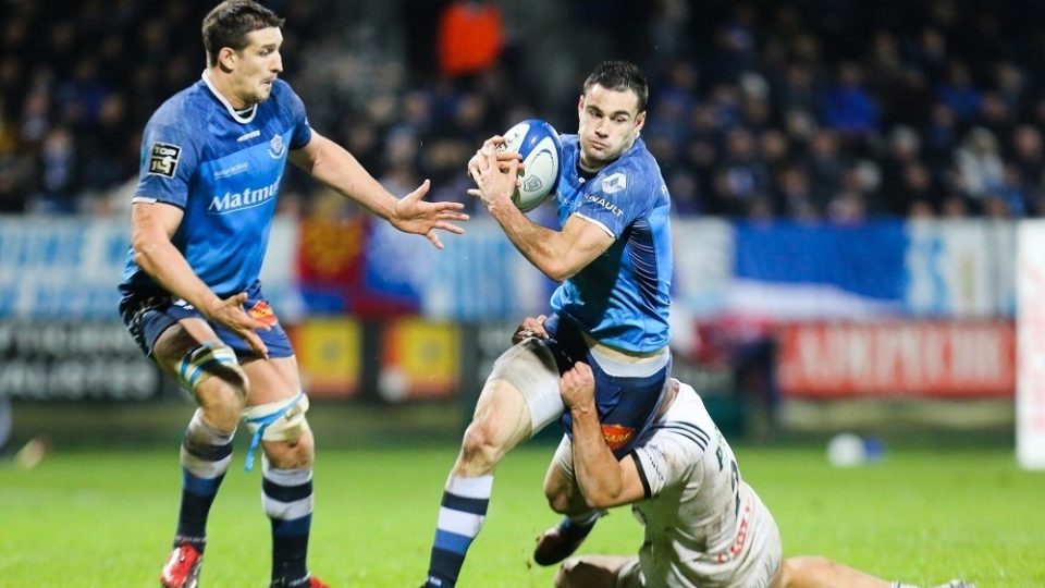 Geoffrey Palis during the Top 14 match between Castres and Brive on 12th November 2016