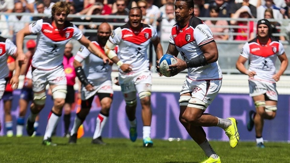 Iosefa Tekori during the Top 14 match between Castres and Toulouse on 29th April 2017