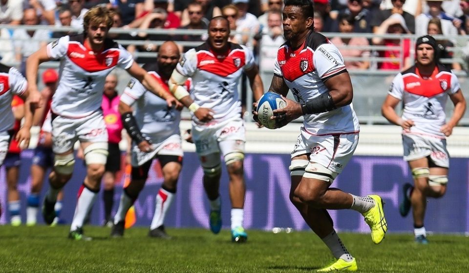 Iosefa Tekori during the Top 14 match between Castres and Toulouse on 29th April 2017