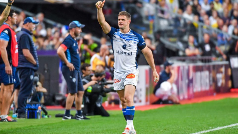 Rory Kockott of Castres celebrates during the French Final Top 14 match between Montpellier and Castres at Stade de France on June 2, 2018 in Paris, France. (Photo by Aude Alcover/Icon Sport)