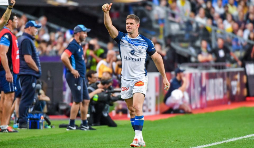 Rory Kockott of Castres celebrates during the French Final Top 14 match between Montpellier and Castres at Stade de France on June 2, 2018 in Paris, France. (Photo by Aude Alcover/Icon Sport)
