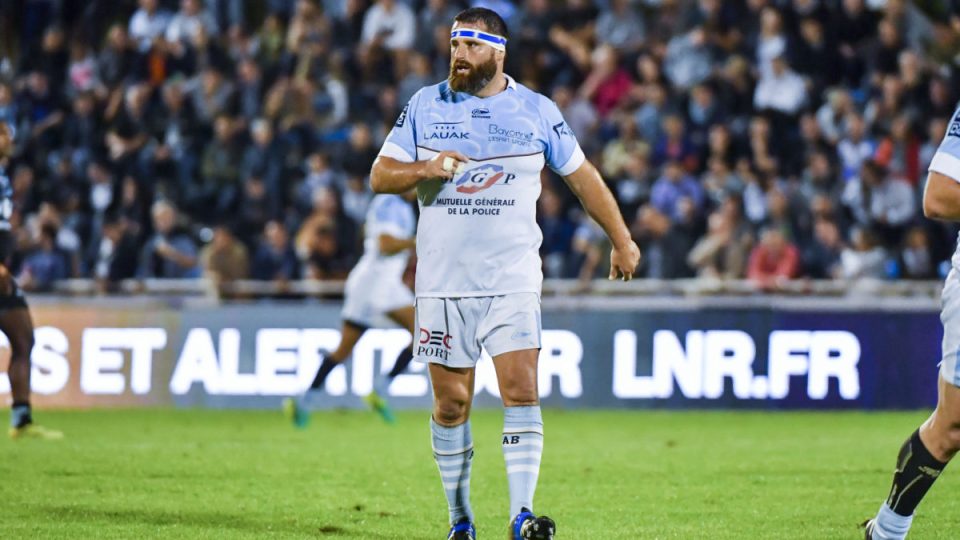 Aretz Iguiniz of Bayonne during the French Pro D2 match between RC Massy and Aviron Bayonnais on August 31, 2018 in Massy, France. (Photo by Aude Alcover/Icon Sport)