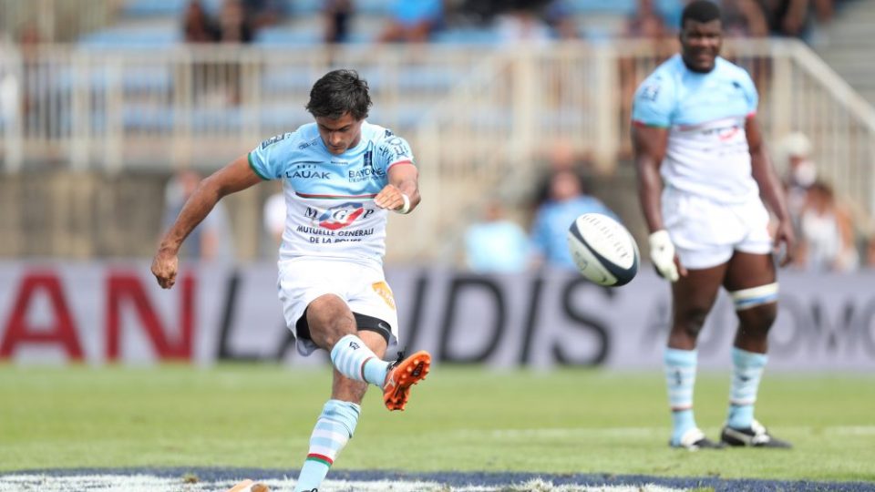 Martin Bustos Moyano of Bayonne during the Pro D2 match between Colomiers and Bayonne on September 3, 2017 in Colomiers, France. (Photo by Manuel Blondeau/Icon Sport)