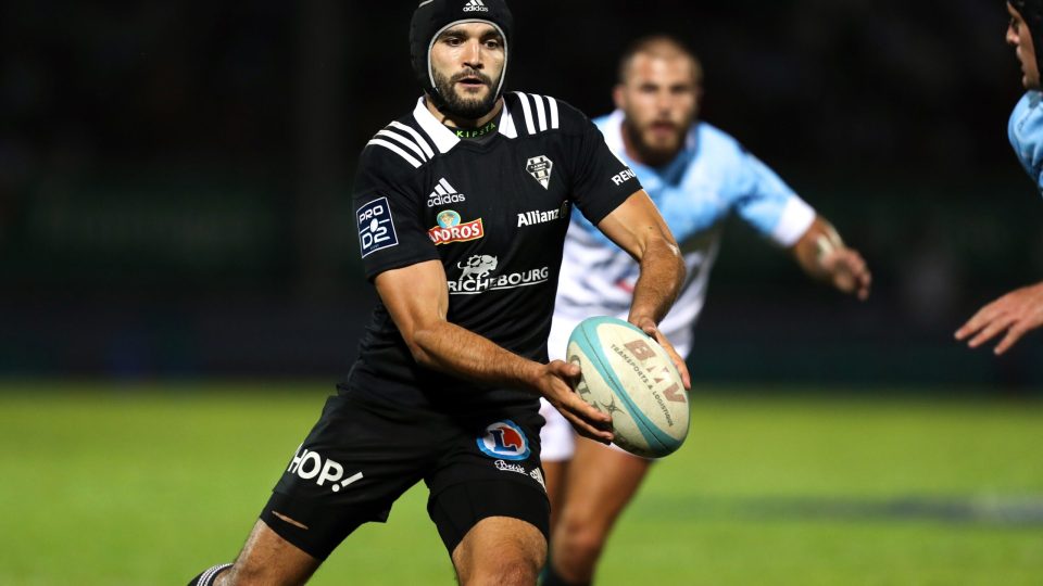 Thomas Laranjeira of Brive during the French Pro D2 match between Bayonne and Brive on August 18, 2018 in Bayonne, France. (Photo by Manuel Blondeau/Icon Sport)