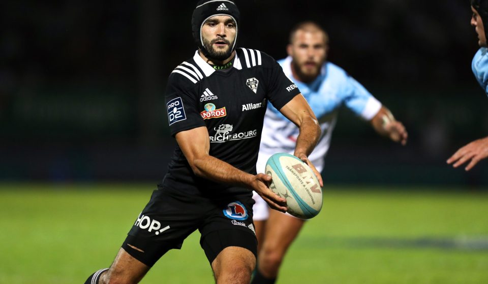 Thomas Laranjeira of Brive during the French Pro D2 match between Bayonne and Brive on August 18, 2018 in Bayonne, France. (Photo by Manuel Blondeau/Icon Sport)