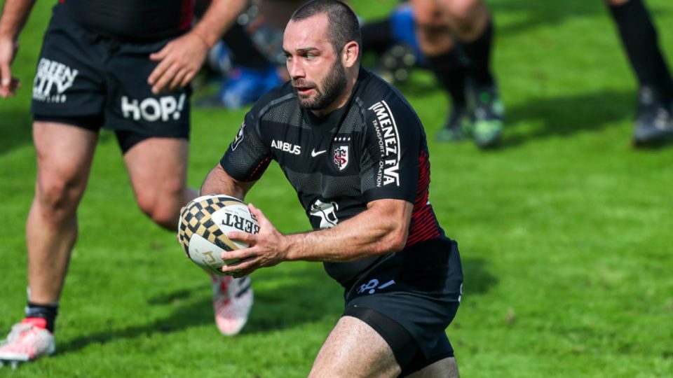 Jean Marc Doussain of Toulouse during the French Top 14 match between Stade Toulousain and Castres at Stade Ernest Wallon on May 19, 2018 in Toulouse, France. (Photo by Manuel Blondeau/Icon Sport)