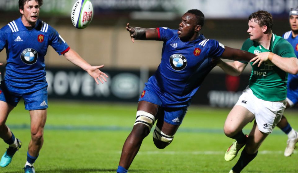 Jordan Joseph of France U20 during the U20 World Championship match between France and Ireland on May 30, 2018 in Perpignan, France. (Photo by Manuel Blondeau/Icon Sport)