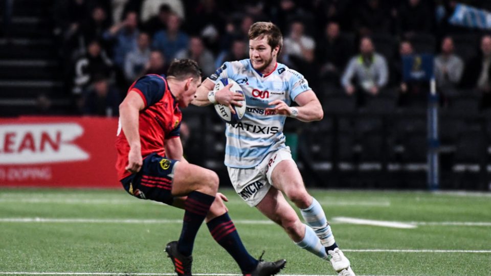 Louis Dupichot of Racing during the Champions Cup match between Racing 92 and Munster at U Arena on January 14, 2018 in Nanterre, France. (Photo by Anthony Dibon/Icon Sport)