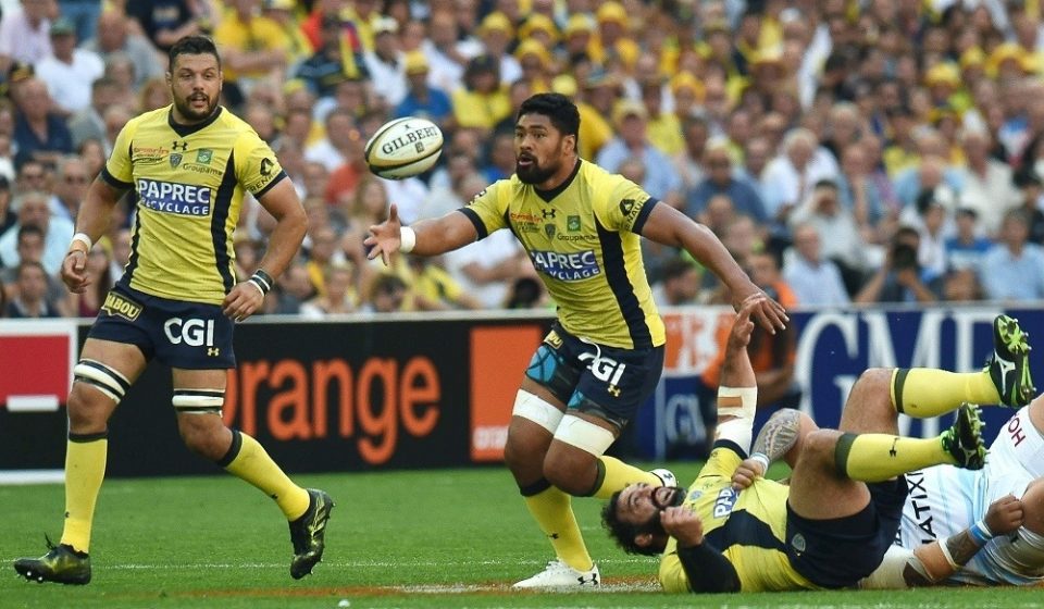 Fritz Lee of Clermont during the Top 14 semi final match between Racing 92 and Clermont Auvergne at Orange Velodrome on May 27, 2017 in Marseille, France. (Photo by Alexandre Dimou/Icon Sport)