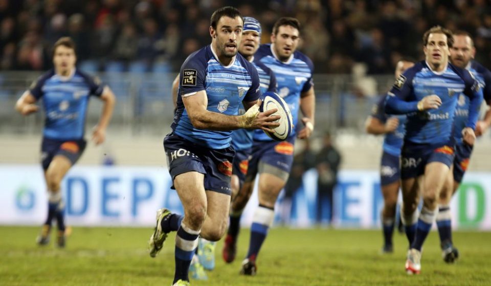 Thomas Combezou  during the Top 14 match between Castres and Stade Francais on 23th December 2017
