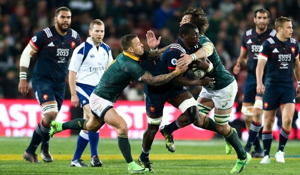 Yacouba Camara of France during the 3rd Castle Lager Incoming Series Test match between South Africa and France at Growthpoint Kings Park on June 24, 2017 in Durban, South Africa. (Photo by Steve Haag / Icon Sport)
