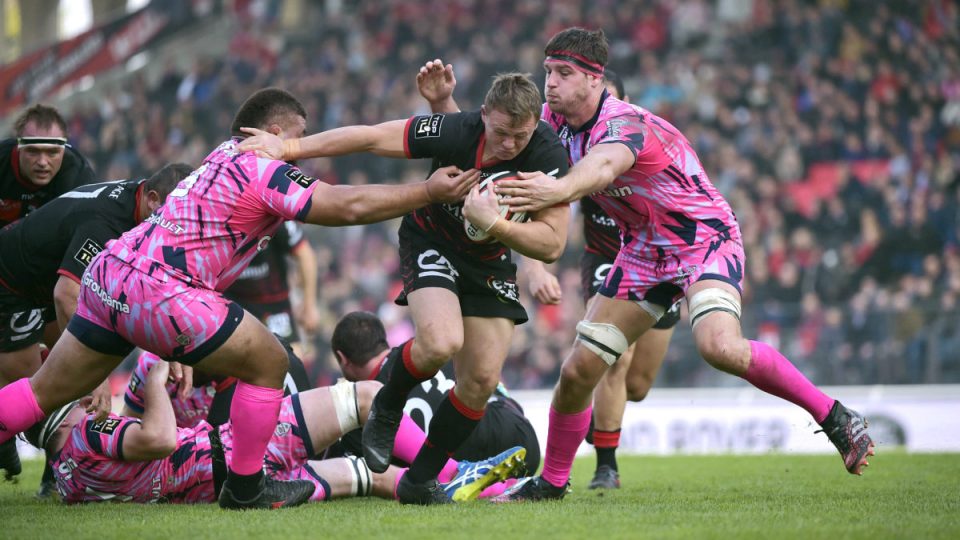 Deon Fourie of Lyon during the Top 14 match between Lyon OU and Stade Francais at Gerland Stadium on November 4, 2018 in Lyon, France. (Photo by Romain Lafabregue/Icon Sport)