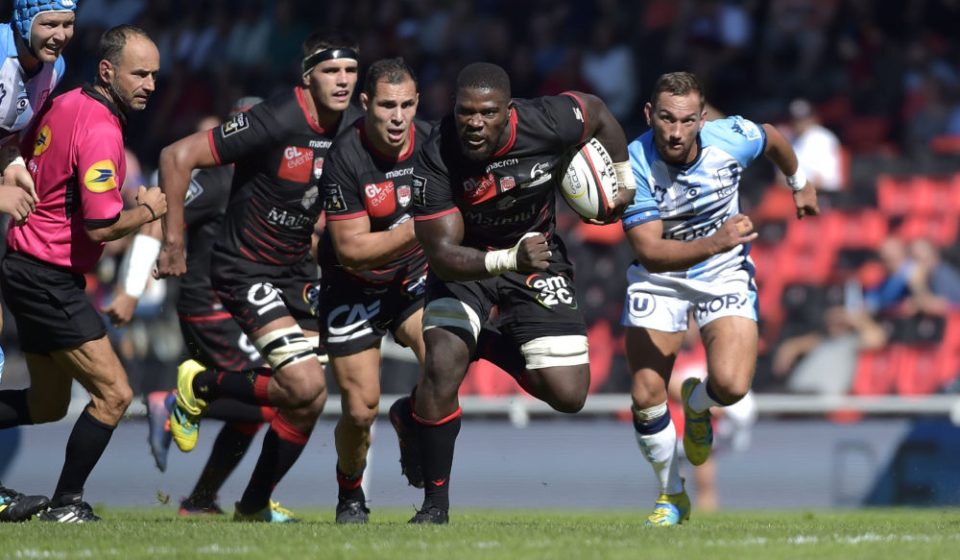 Patrick Sobela of Lyon during the French Top 14 match between Lyon OU and Montpellier Herault Rugby on September 15, 2018 in Lyon, France. (Photo by Romain Lafabregue/Icon Sport)