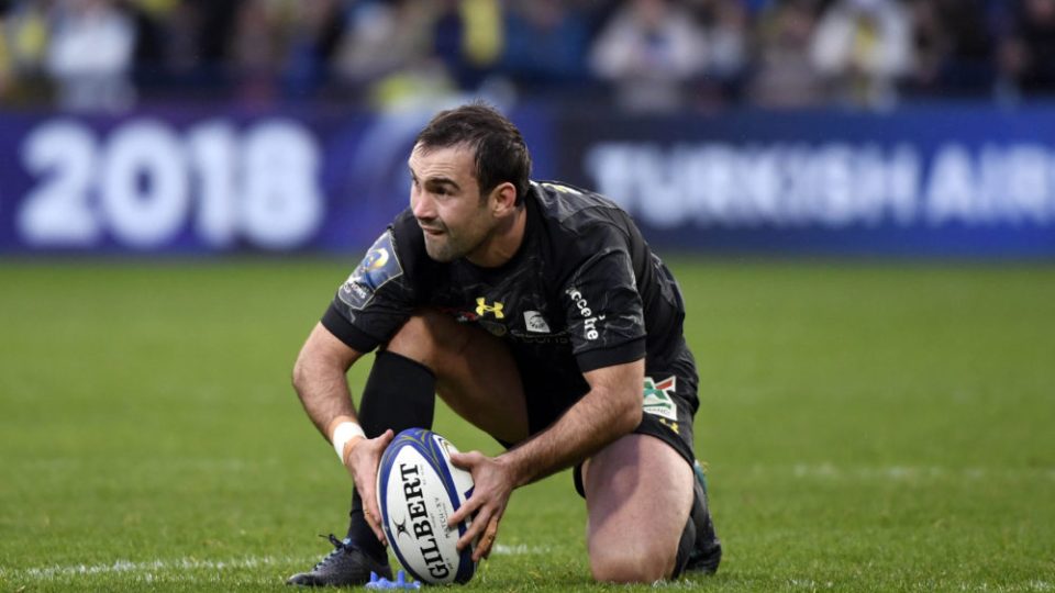 Morgan Parra of Clermont during the Champions Cup match between ASM Clermont and Osprey at Stade Marcel Michelin on January 20, 2018 in Clermont-Ferrand, France. (Photo by Romain Lafabregue/Icon Sport)