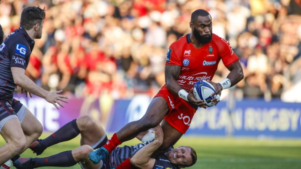 Semi Radradra of Toulon during the European Champions Cup match between Toulon and Scarlets on October 15, 2017 in Toulon, France. (Photo by Guillaume Ruoppolo/Icon Sport)