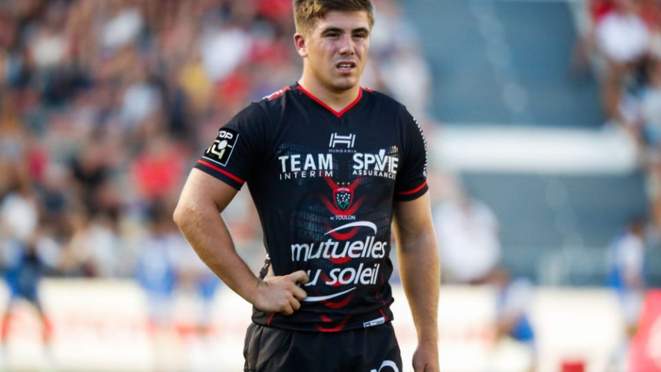 Louis Carbonel of Toulon during the test match between RC Toulon and Lyon at Felix Mayol Stadium on August 17, 2018 in Toulon, France. (Photo by Guillaume Ruoppolo/Icon Sport)