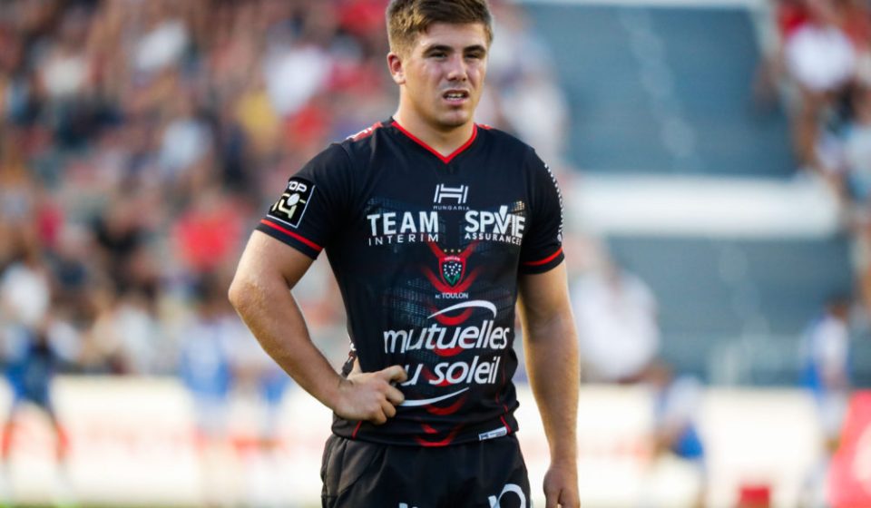 Louis Carbonel of Toulon during the test match between RC Toulon and Lyon at Felix Mayol Stadium on August 17, 2018 in Toulon, France. (Photo by Guillaume Ruoppolo/Icon Sport)