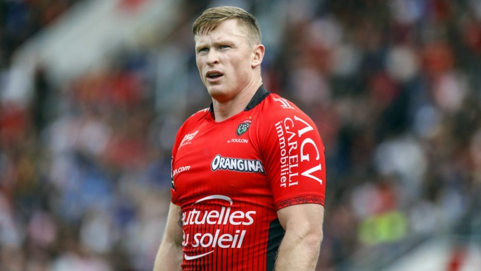 Chris Ashton of Toulon during the Top 14 match between Rc Toulon and La Rochelle at Felix Mayol Stadium on September 30, 2017 in Toulon, France. (Photo by Guillaume Ruoppolo/Icon Sport)